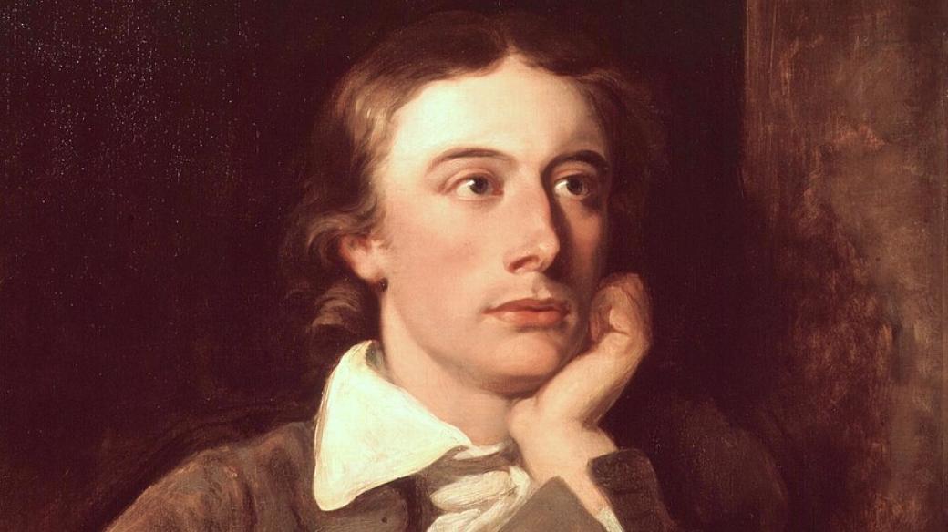 Básník John Keats podle malíře Williama Hiltona
