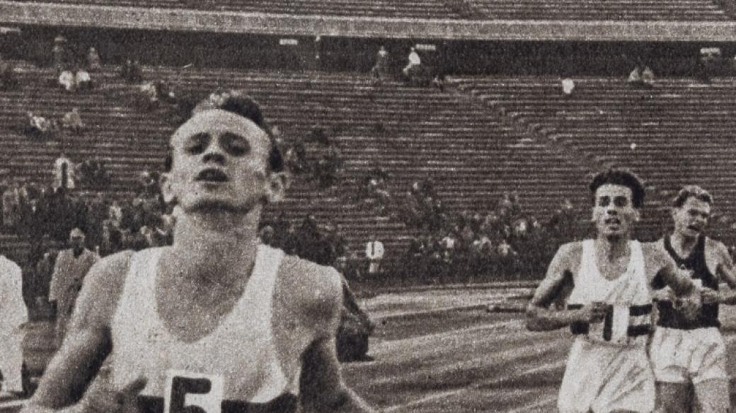 Mílař Stanislav Jungwirth byl také držitelem světového rekordu v běhu na 1500 metrů