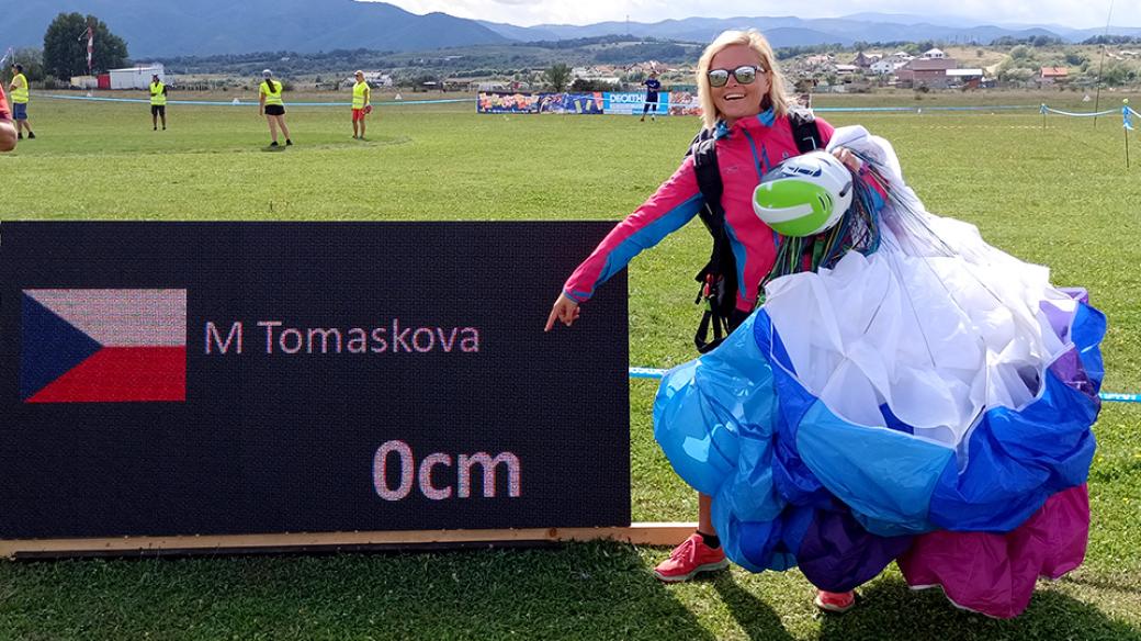 Paraglidistka Markéta Tomášková