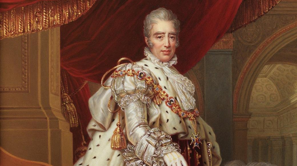 Francouzský král Karel X.