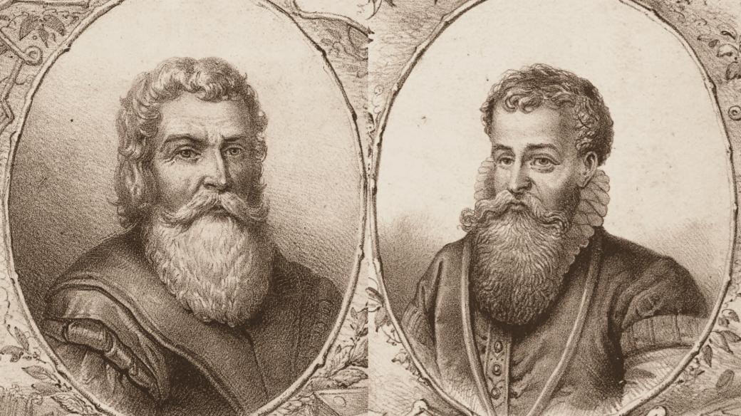 Matouš Collinus z Chotěřiny a David Crinitus z Hlavačova