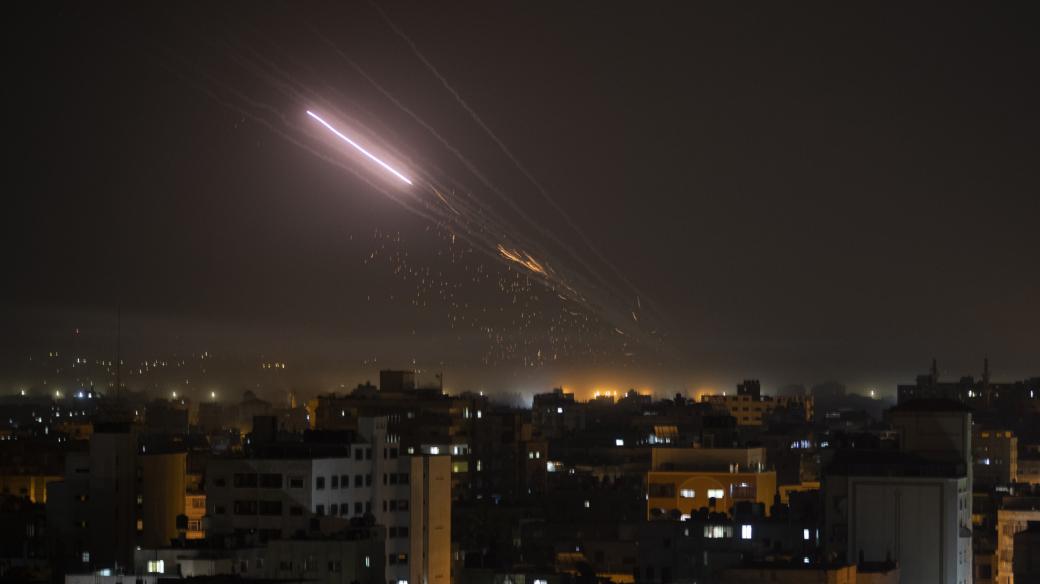 Raketový útok na Izrael