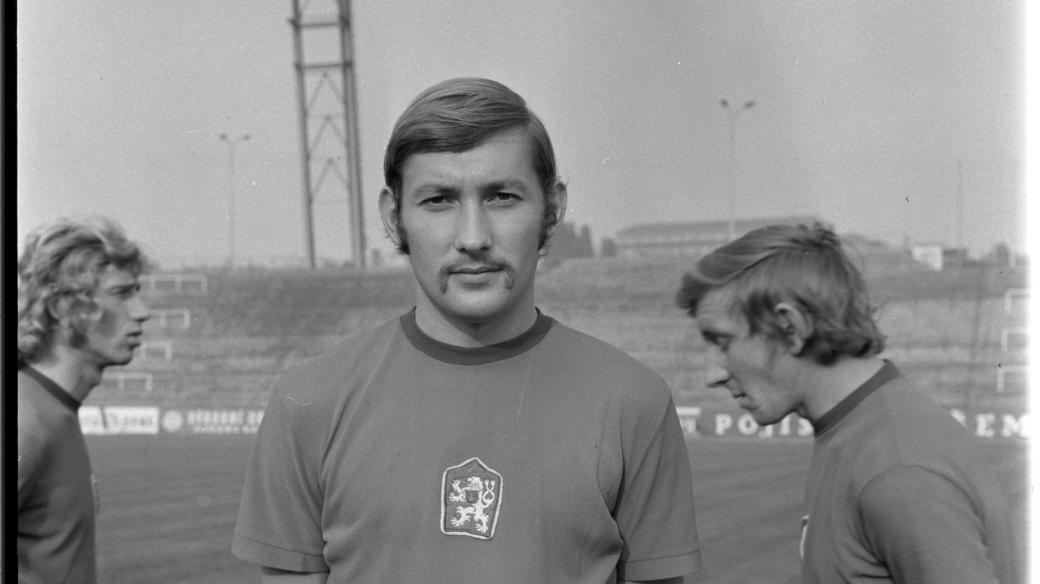 Zdeněk Nehoda, fotbalista (foto z roku 1975)
