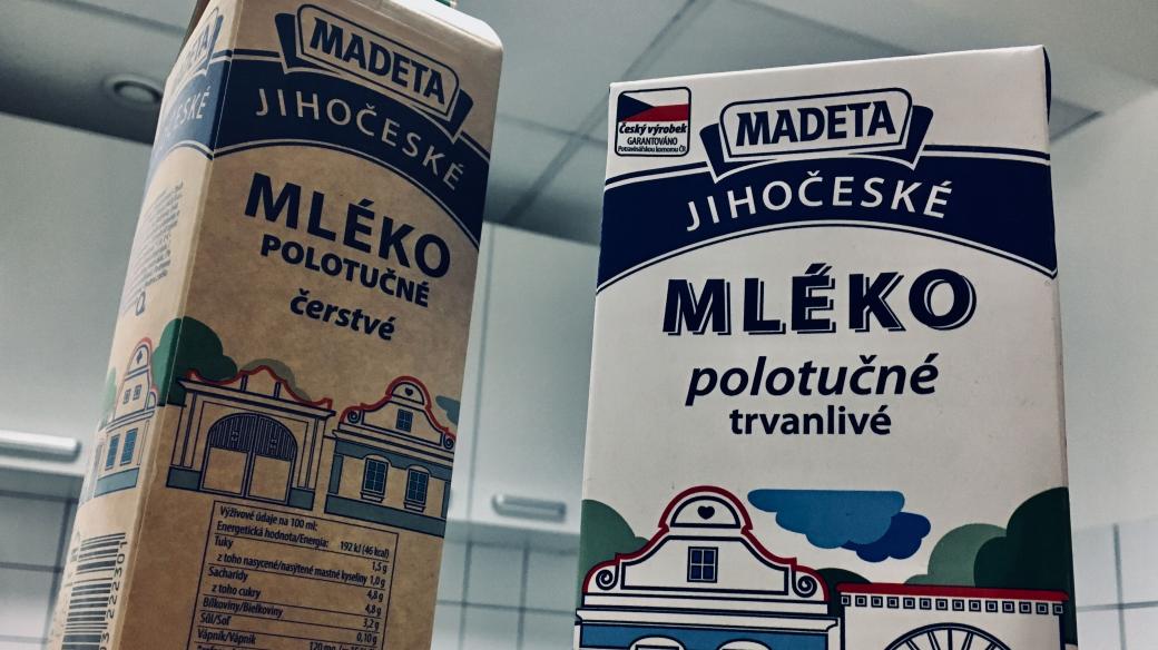 Výrobky mlékárny Madeta (ilustrační foto)