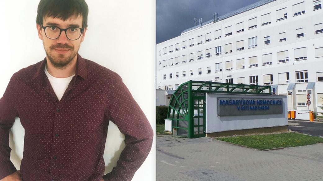 Vedoucí lékař JIP infekčního oddělení Masarykovy nemocnice v Ústí nad Labem Hynek Bartoš.