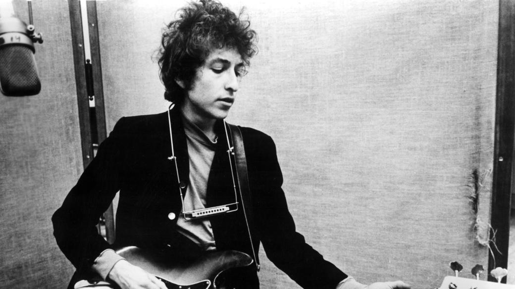 Bob Dylan na fotografie zhruba z roku 1965