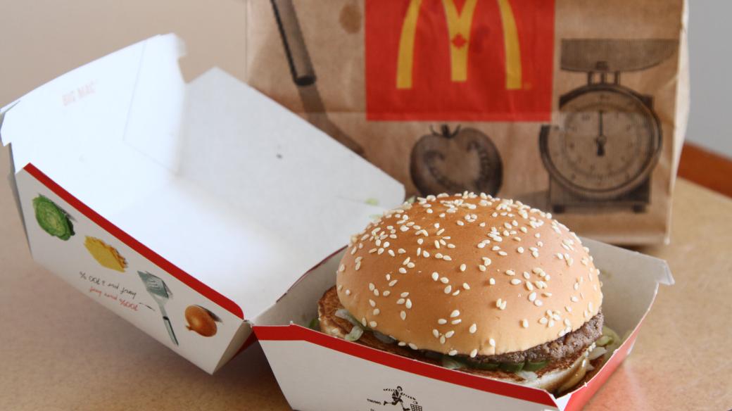 Big Mac od McDonald's (ilustrační foto)
