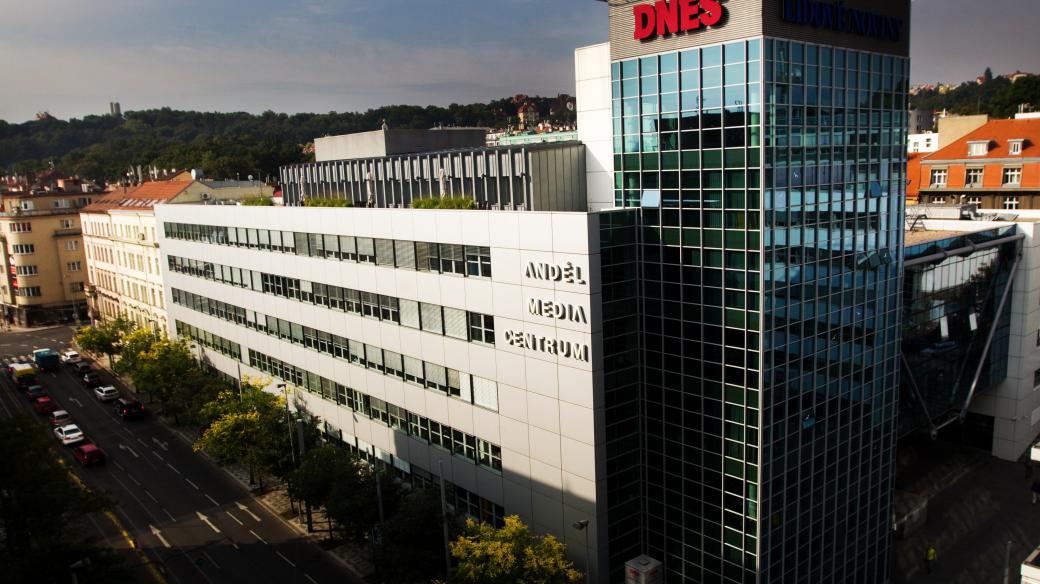 Anděl Media Centrum, sídlo společnosti MAFRA na pražském Smíchově.