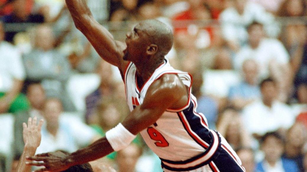 Michael Jordan, hlavní hvězda amerického Dream Teamu