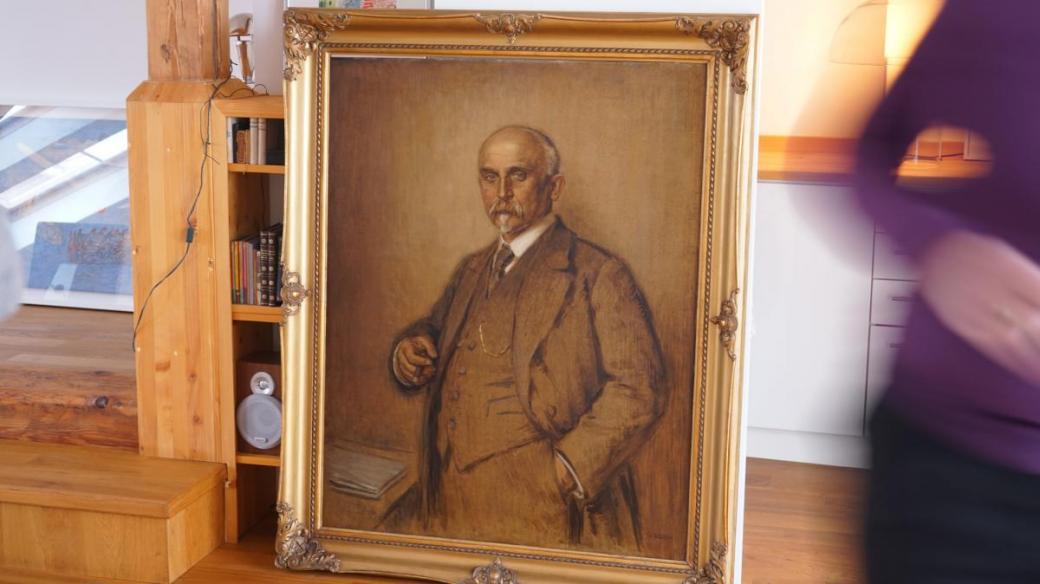 Portrét Aloise Rašína z 20. let 20. století.