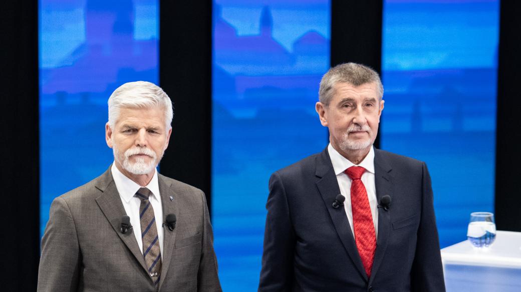 Finalisté druhého kola prezidentských voleb Petr Pavel a Andrej Babiš se setkali v debatě na CNN Prima News