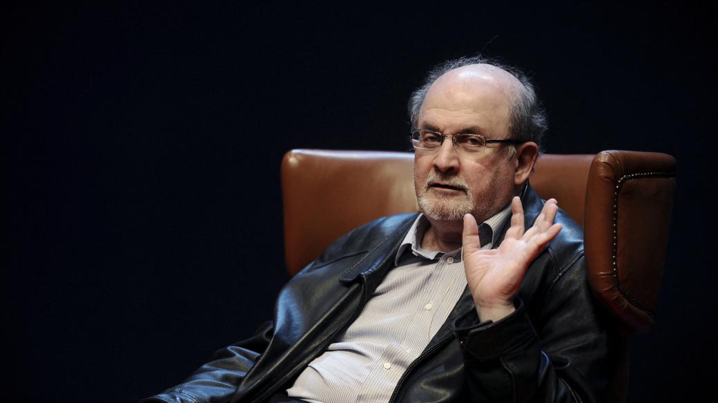 Britský spisovatel Salman Rushdie
