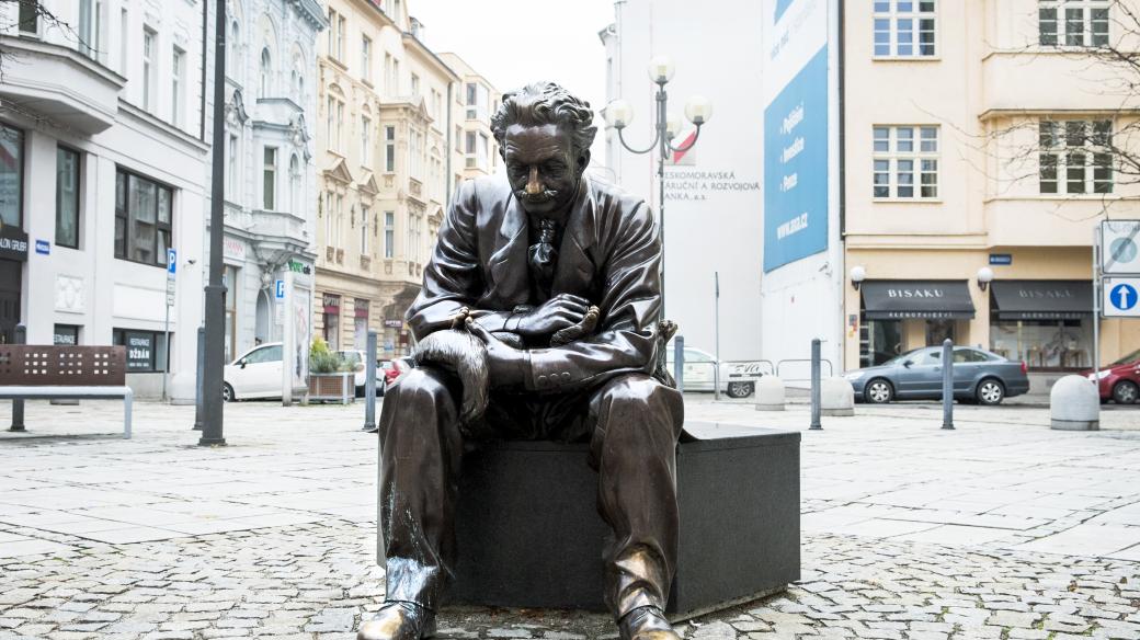 Leoš Janáček, autor sochy David Moješčík