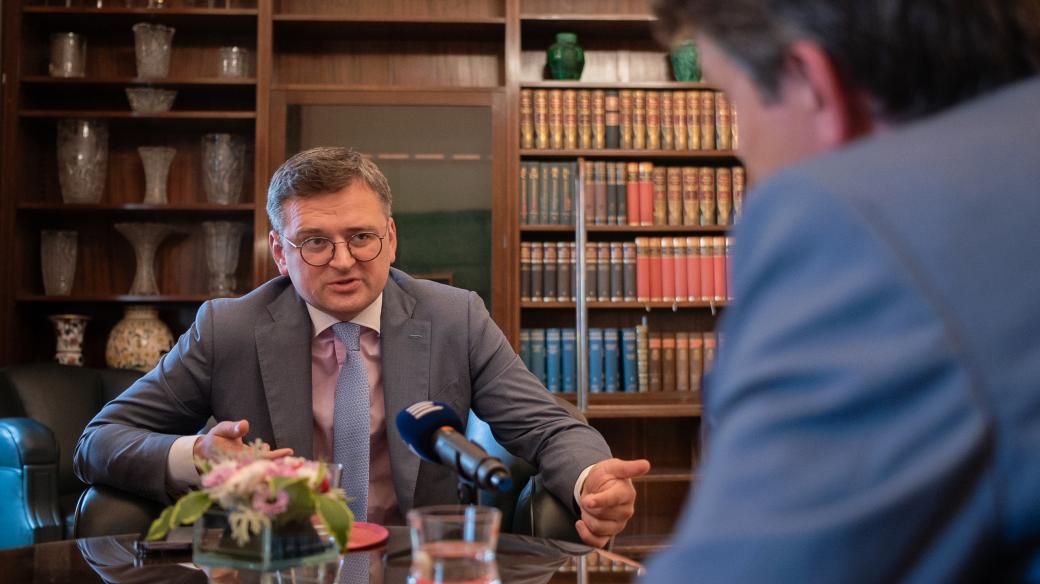 Ukrajinský ministr zahraničí Dmytro Kuleba