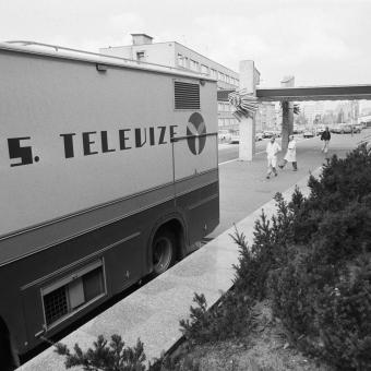 ČS. TELEVIZE, Československá televize, ČST, Kavčí hory (rok 1985)