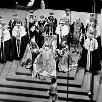 Korunovace britské královny Alžběty II. v roce 1953