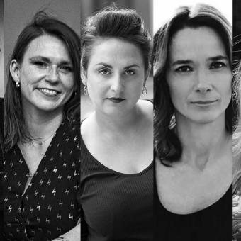 Spisovatelky Donatella Di Pietrantonio, Mira Marcinow, Nino Haratischwili, Francesca Melandri a Cara Hunter