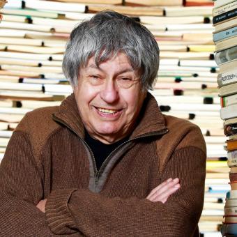 Ivan Klíma v Městské knihovně v Praze (2014)