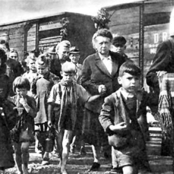 Vysídlené sudetoněmecké obyvatelstvo 1945