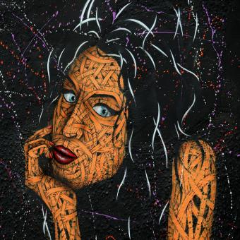 Street art: Amy Winehouse