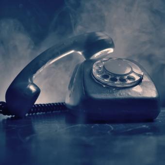 Starý telefon (ilustrační foto)