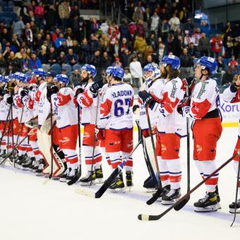 Česká hokejová reprezentace poslední zápasový test před MS zažije na Českých hokejových hrách