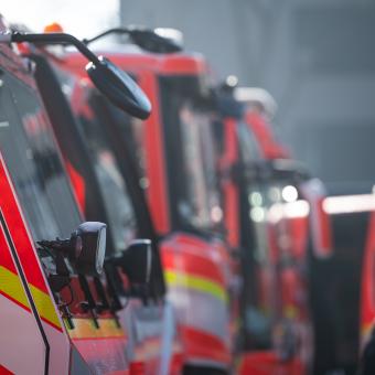 V Praze-Holešovicích prezentovali hasiči svou novou techniku