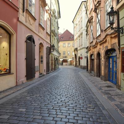Centrum Prahy v době koronavirové krize, Karlova ulice