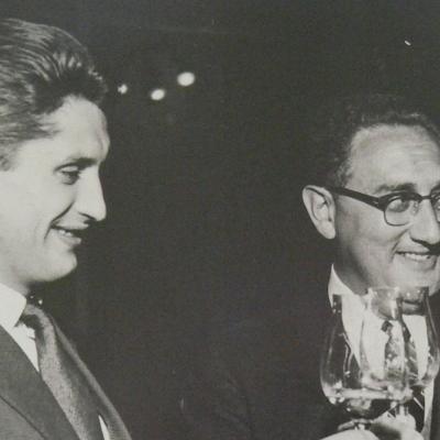 Jiří Dienstbier a Henry Kissinger