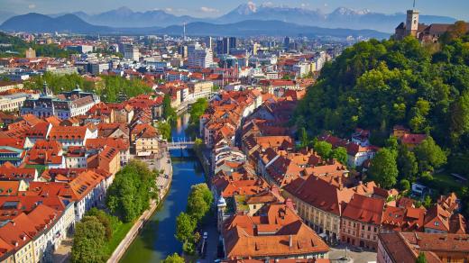 Panorama Lublaně 