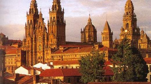 Cíl poutě - Santiago de Compostela
