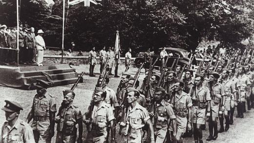 Vojáci od Tobruku, Anglie roku 1943