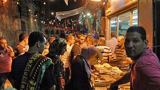 Ramadánová noc v Jeruzalémě