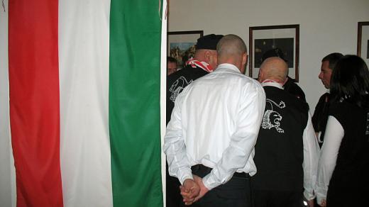Členové Maďarské gardy