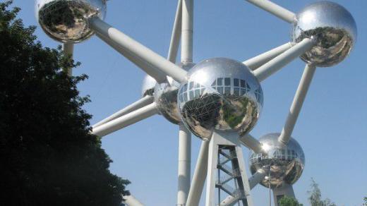 Atomium - tradiční dominanta Bruselu