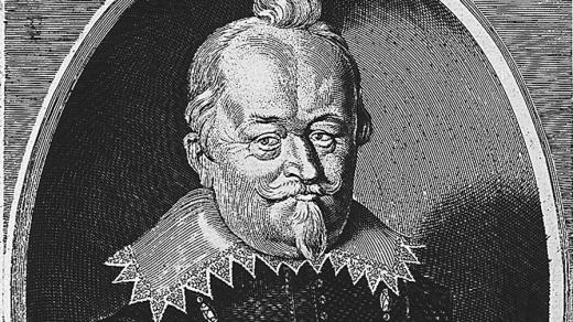 Vilém Slavata, mědirytina ze 17. století.