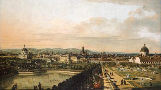 Bernardo Bellotto: Vídeň na počátku 19. století