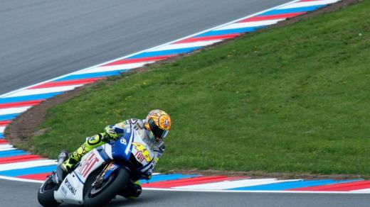Valentino Rossi ještě v barvách týmu Fiat Yamaha
