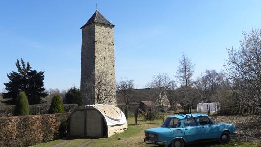 Vodárenská věž v Chrasti