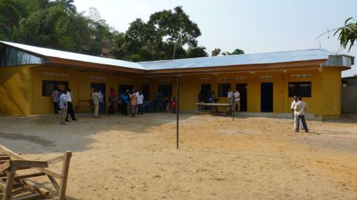 Centrum pro děti ulice „Ndako ya biso - Náš domov“ vybudované Arcidiecézní charitou Praha v Kighase, hlavním městě Konga