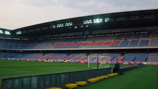 Na Nissan Stadium v Jokohamě se odehrálo finálové utkání světového šampionátu 2002 mezi Brazílií a Německem