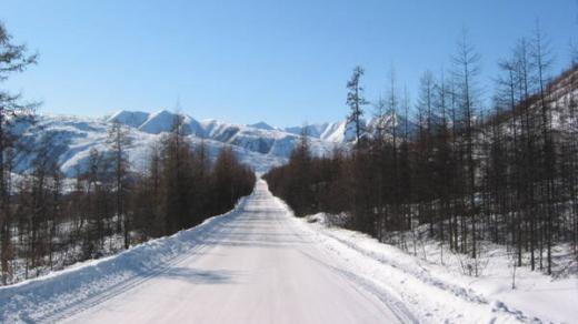 Východní Sibiř, Magadanská "dálnice"