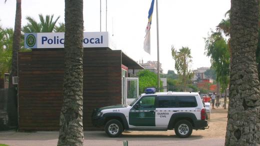 Guardia Civil Španělsko Salou