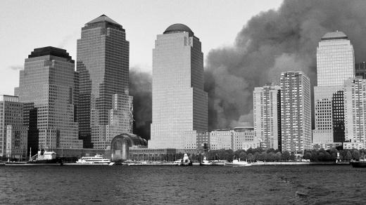 Manhattan 11. září 2001 po teroristickém útoku objektivem tehdy 14letého chlapce