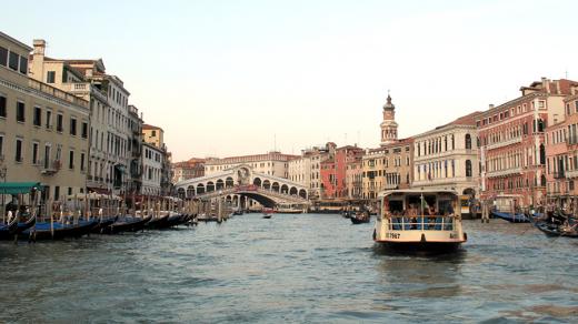 Canal Grande v Benátkách