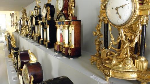 Expozice času - barokní hodiny