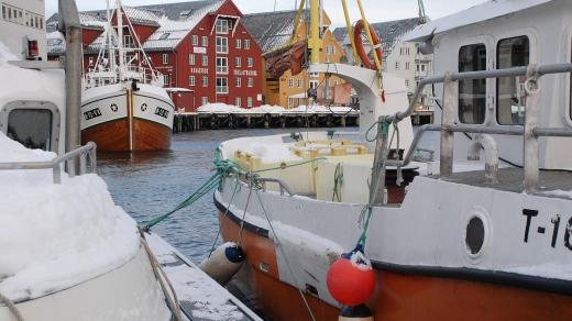 Rybáři vyplouvají na moře i v zimě