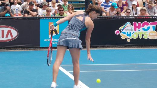 Tenistka Iveta Benešová na prvním grandslamu sezony v Melbourne