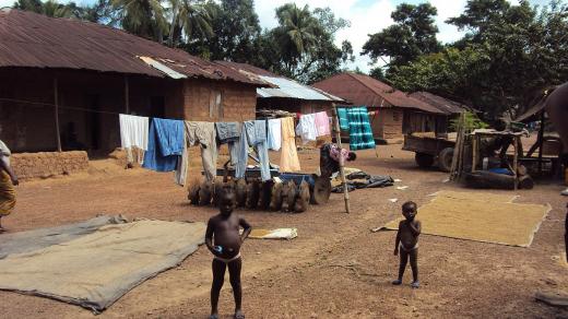 Dětská podvýživa je v Sieře Leone všudypřítomná, zejména na venkově