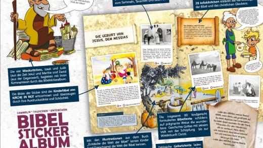 Sběratelské album Objev svět Bible